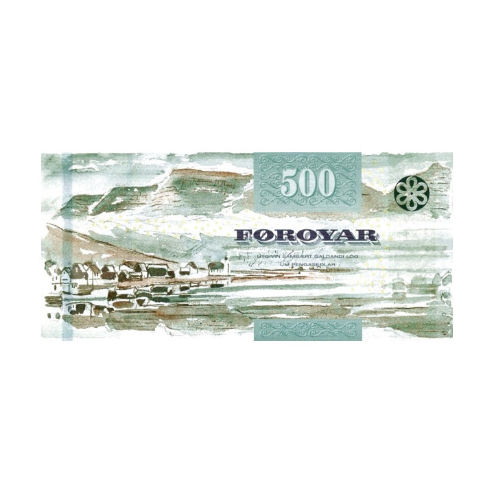 Färöarna 500 Kronur 2011 P32