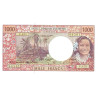French Pacific Territories 1000 Francs 2004 P2h