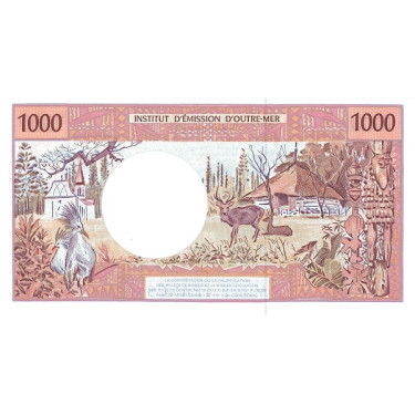 French Pacific Territories 1000 Francs 2004 P2h