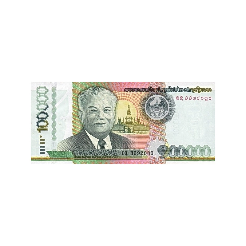 Laos 100.000 Kip 2011 P42