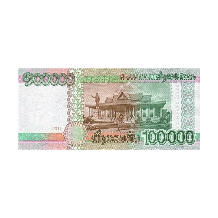 Laos 100.000 Kip 2011 P42