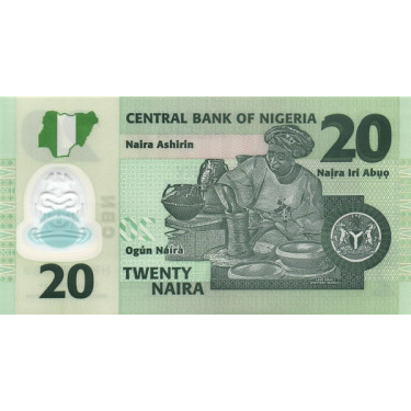 Nigeria 20 Naira 2022 P34