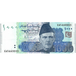 Pakistan 1000 Rupees 2021 P50