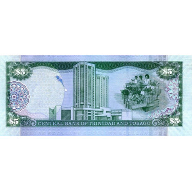 Trinidad and Tobago 5 Dollars 2006 P47c