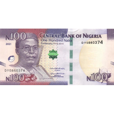 Nigeria 100 Naira 2021 P41