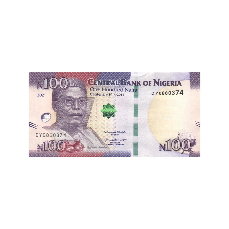 Nigeria 100 Naira 2021 P41