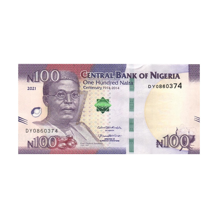 Nigeria 100 Naira 2021 P41