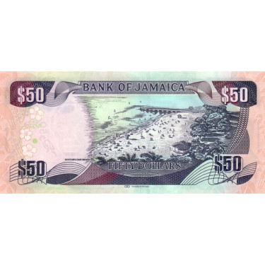 Jamaica 50 Dollars 2019 P94
