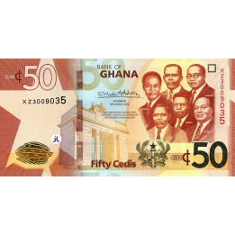 Ghana 50 Cedis 2019 P49a