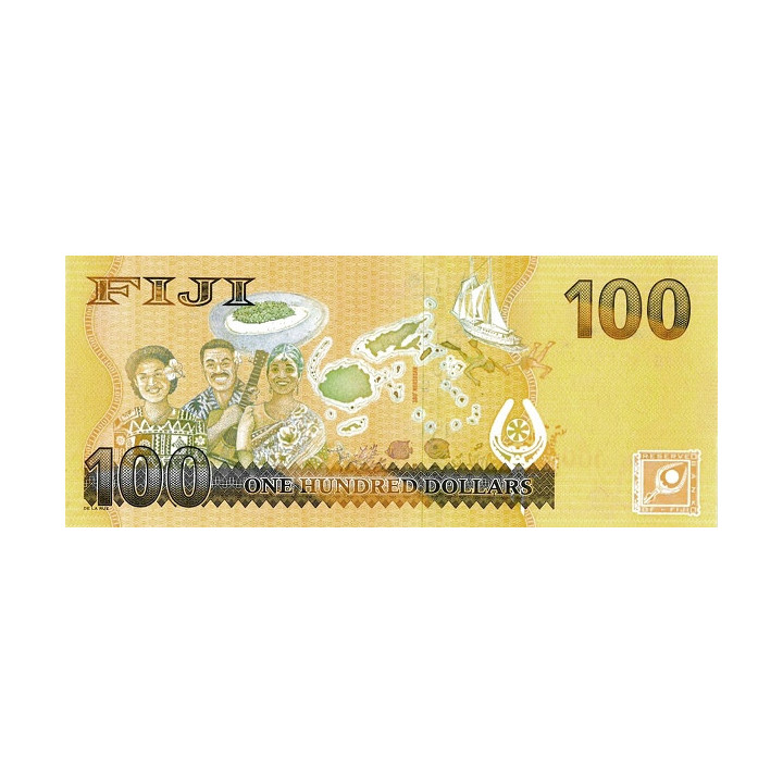 Fiji 100 Dollars ND 2022 P119