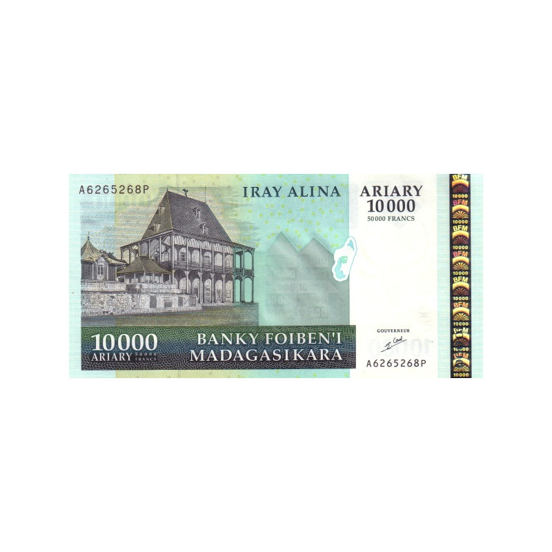 Madagascar 10000 Francs 2007 P92a