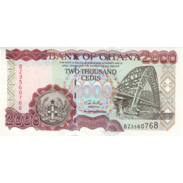 Ghana 2000 Cedis 2002 P33g