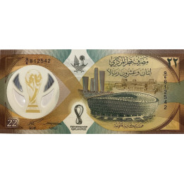 Qatar 22 Riyals 2022 Pnew