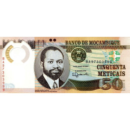 Moçambique 50 Meticais 2017 P150b