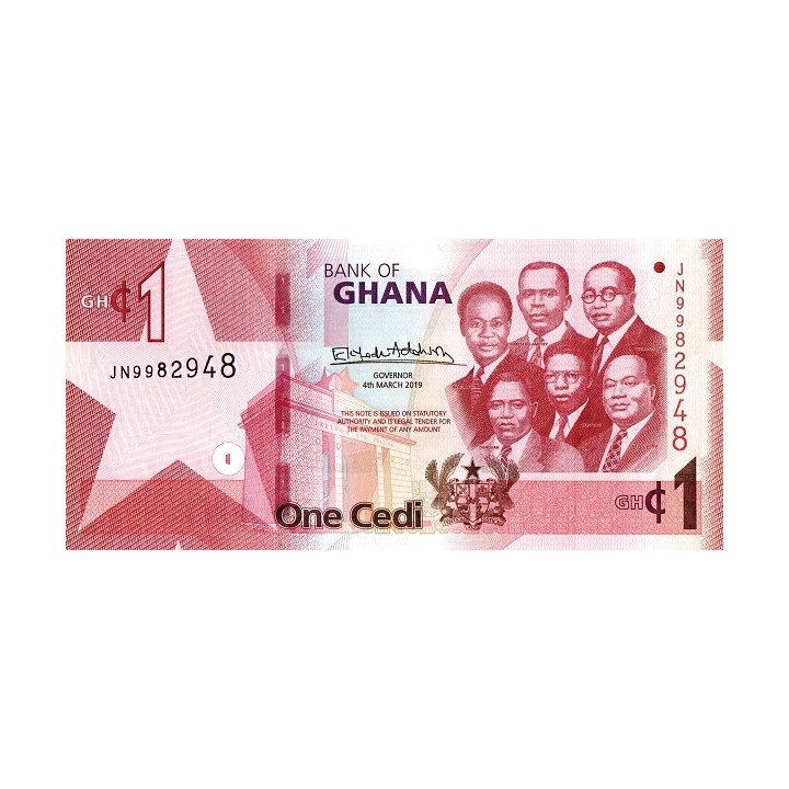 Ghana 1 Cedi 2019 P45