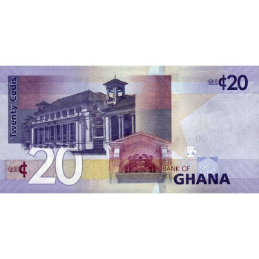 Ghana 20 Cedis 2022 P48