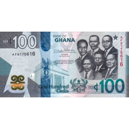 Ghana 100 Cedis 2022 P50