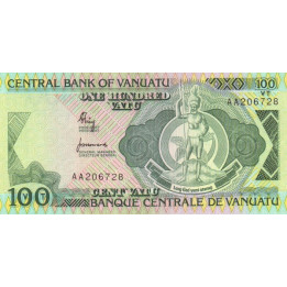 Vanuatu 100 Vatu 1982 P-1 UNC