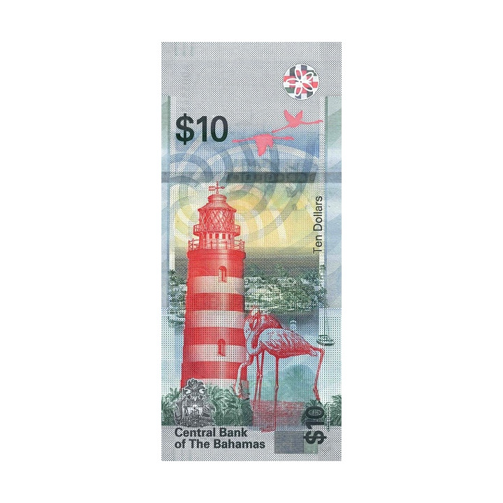 Bahamas 10 Dollars 2022 P87