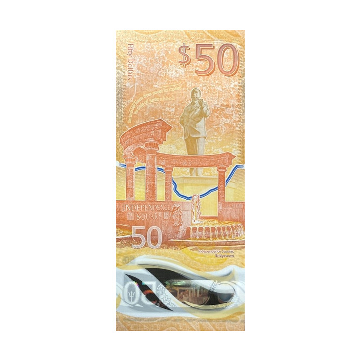 Barbados 50 Dollars 2022 P84