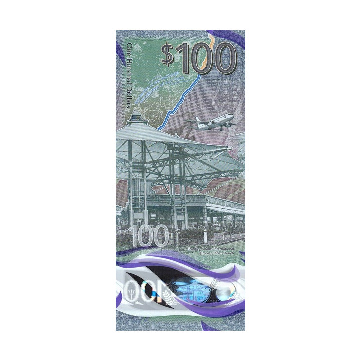 Barbados 100 Dollars 2022 P85