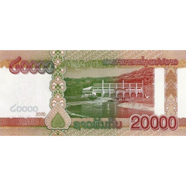 Laos 20000 Kip 2020 (2022) Pnew