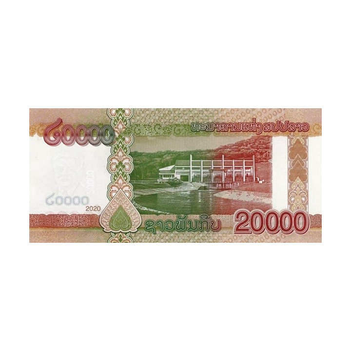 Laos 20000 Kip 2020 (2022) Pnew