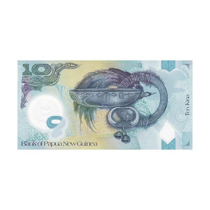 Papua New Guinea 10 Kina 2020 P52a