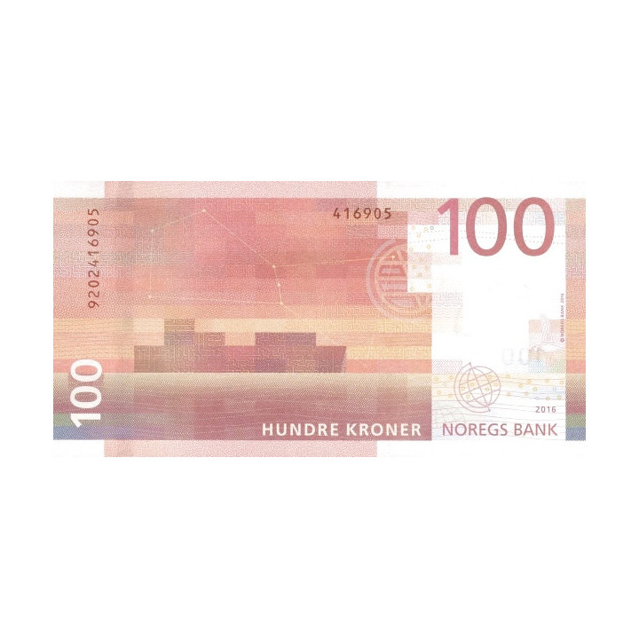 Norway 100 Kroner 2016 P-54