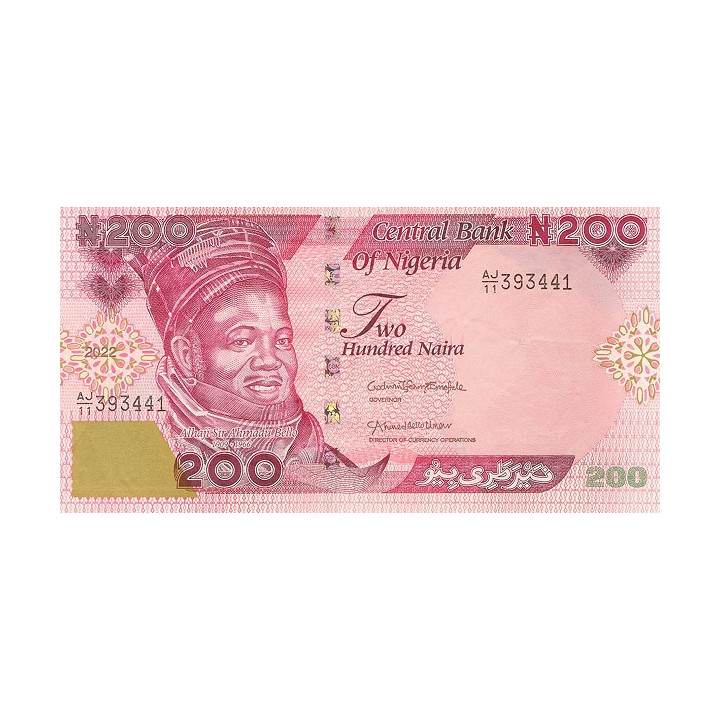 Nigeria 200 Naira 2022 Pnew