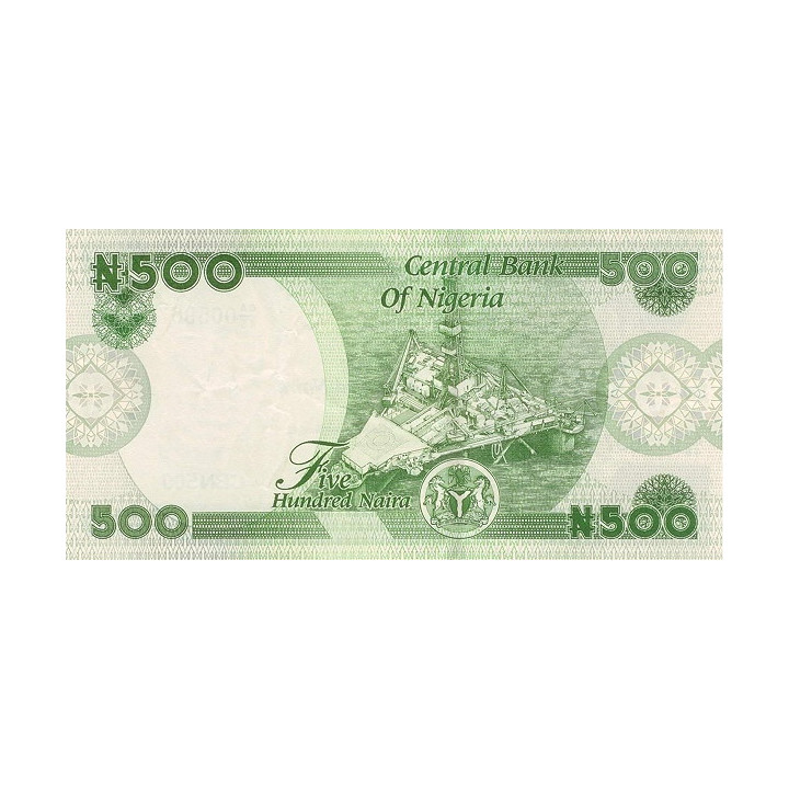 Nigeria 500 Naira 2022 Pnew