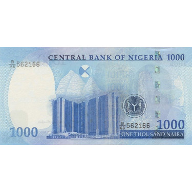 Nigeria 1000 Naira 2022 Pnew