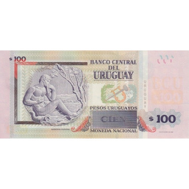 Uruguay 100 Pesos 2015 P95a