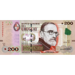 Uruguay 200 Pesos 2019 P96b
