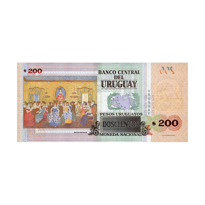Uruguay 200 Pesos 2019 P96b