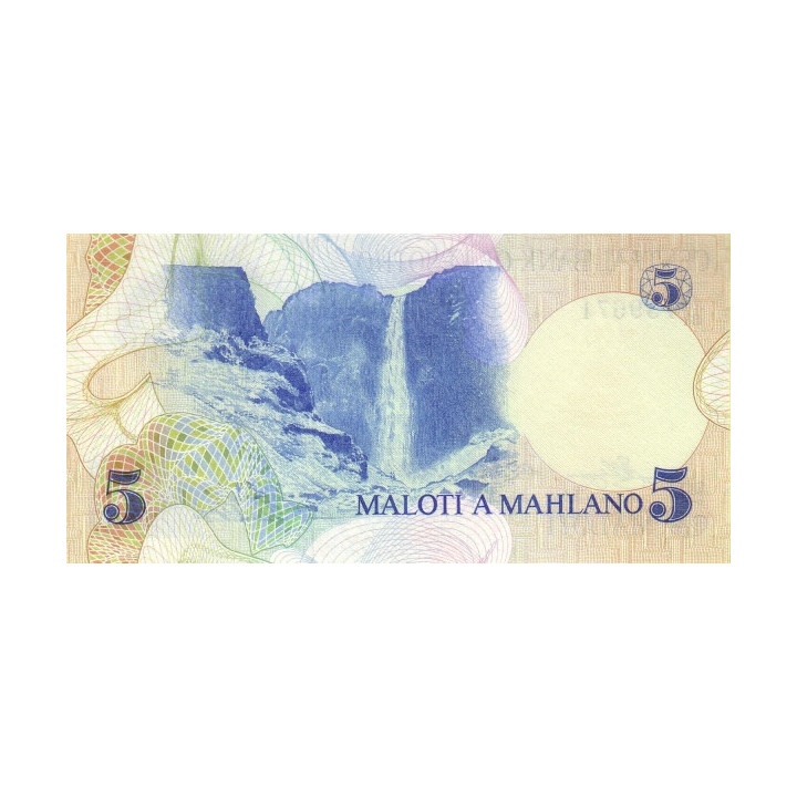 Lesotho 5 Maloti 1981 P-5 UNC