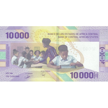 Centralafrikanska Staterna 10000 Francs 2020 (2022) Pnew