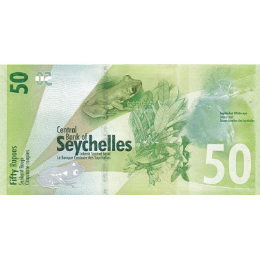 Seychelles 50 Rupees 2016 P49