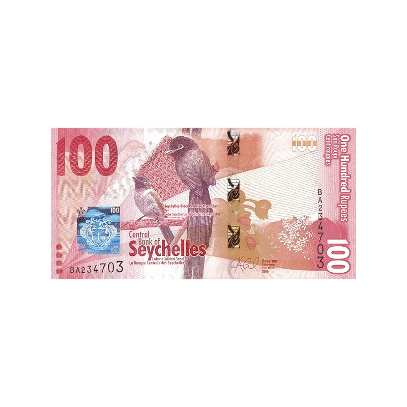 Seychellerna 100 Rupees 2016 P50