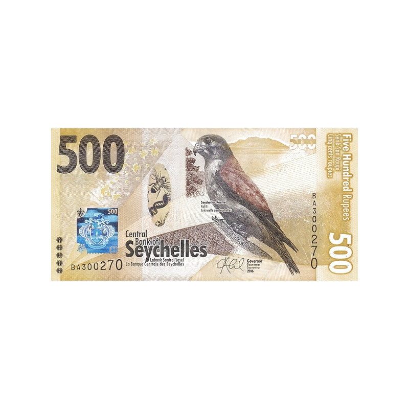 Seychellerna 500 Rupees 2016 P51