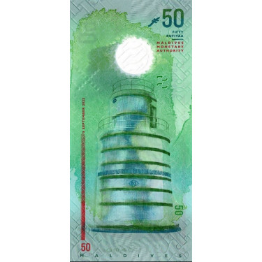 Maldives 50 Rufiyaa 2022 P-28