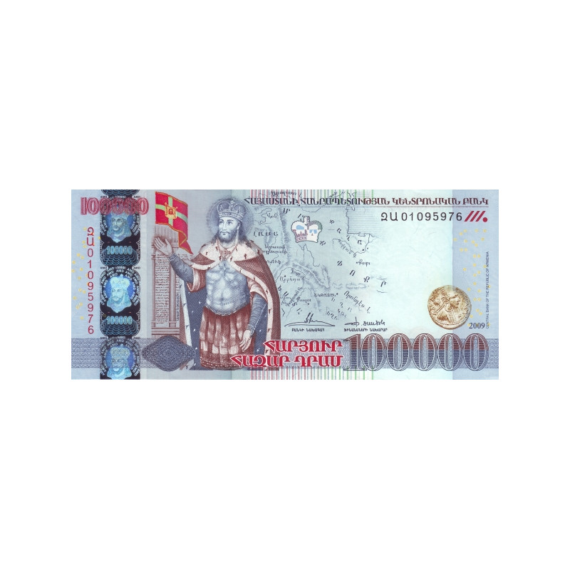 Armenien 100.000 Dram 2009 P54