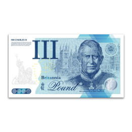 Britannia Pound - Coronation King Charles 2023