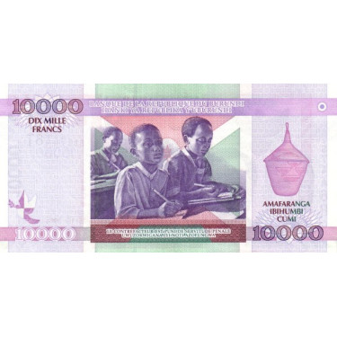 Burundi 10.000 Francs 2004 P43a