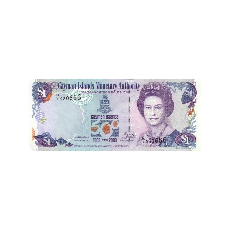 Caymanöarna 1 Dollar 2003 P30