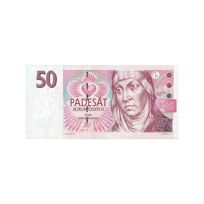 Czechia 50 Korun 1997 P17b