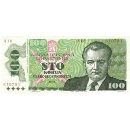 Czechoslovakia 100 Korun 1989 P97
