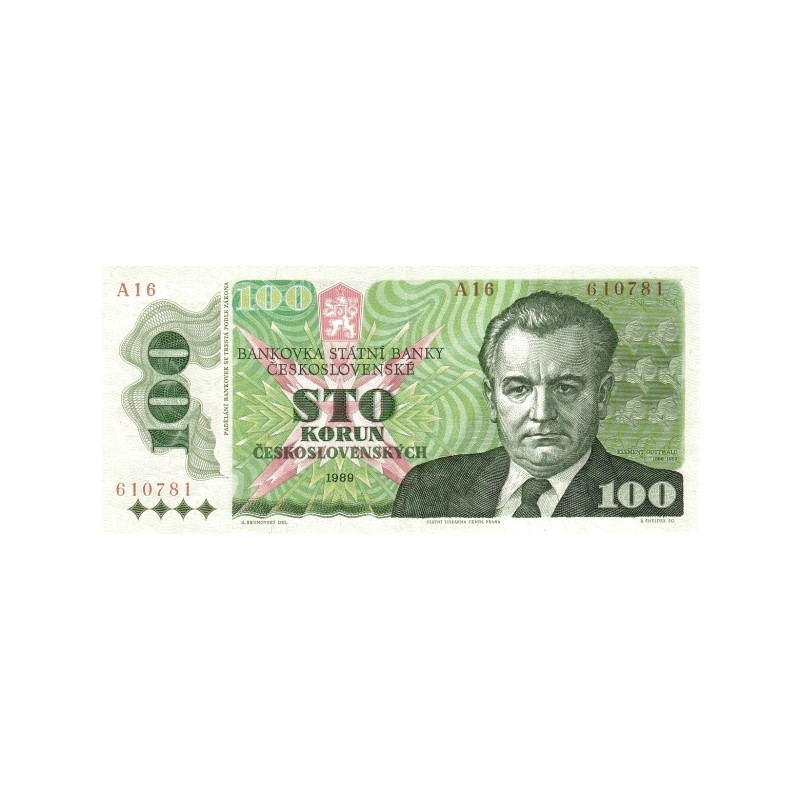 Czechoslovakia 100 Korun 1989 P97