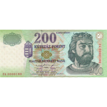 Ungern 200 Forint 1998 P178