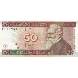 Litauen 50 Litu 2003 P67